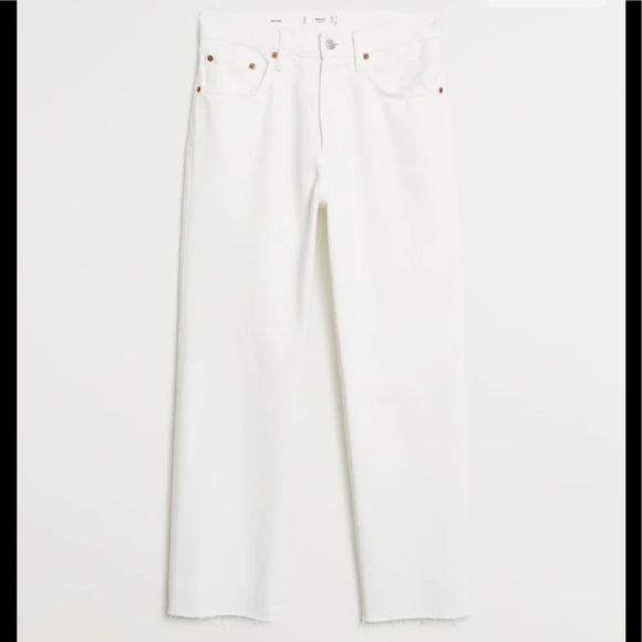 NWT Mango Straight fit cropped jeans - Picture 4 of 6